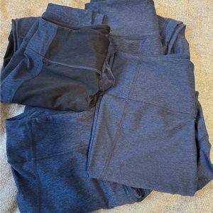 Set of 4 outdoor voices blue legging